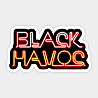 Neon Sunset Sticker